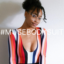 Load image into Gallery viewer, #MUSEBODYSUIT Long Sleeve Deep V Bodysuit Digital Pattern | US 2-14 | PDF Printable Instant Download Sewing Patterns
