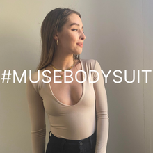 Load image into Gallery viewer, #MUSEBODYSUIT Long Sleeve Deep V Bodysuit Digital Pattern | US 2-14 | PDF Printable Instant Download Sewing Patterns
