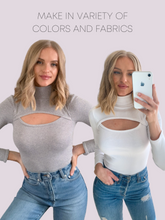 Load image into Gallery viewer, Cut Out Long Sleeve Top Digital Pattern | US 2-14 | PDF Printable Instant Download Sewing Patterns
